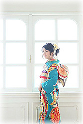 成人式前撮りのお客様