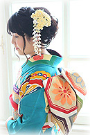 成人式前撮りのお客様