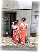 ご姉妹揃って着物で七五三☆