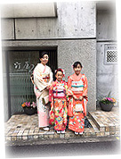 ご姉妹揃って着物で七五三☆