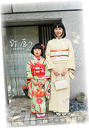 七五三のお客様