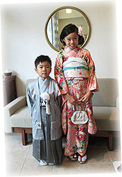 七五三のお客様