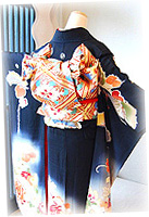 成人式☆振袖の帯結び