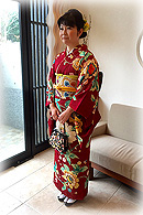 訪問着のお客様