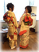 ご友人同士で華やか中振袖！