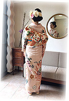 訪問着のお客様 