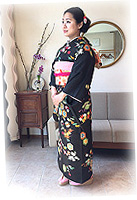 宝尽しの訪問着