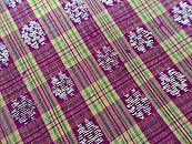 格子織りインドネシアスマトラ帯
