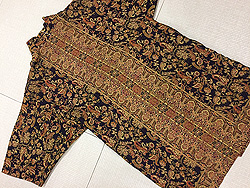 カシミール織コート