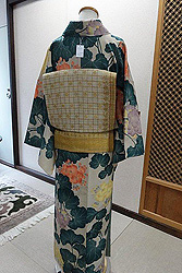 ゼラニュウムの小紋