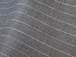 紺色縞紬袷着物