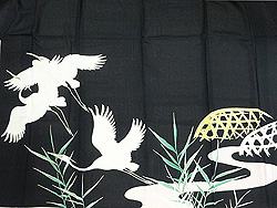 白鷺の絽黒留袖