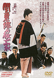 絽縮緬撫子小紋に霞に芝模様開き名古屋帯