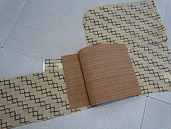 芭蕉布着物にシナ布名古屋帯