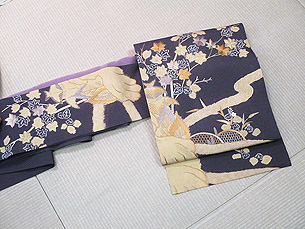 秋の風景名古屋帯