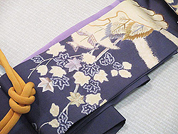 秋の風景名古屋帯