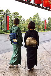 自身が選んだ布で仕立てた帯です。