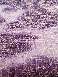 紫雲取りぼかしに刺繍お散歩着