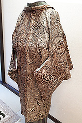 ペイズリー柄シルク羽織