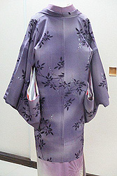 南天紫地羽織