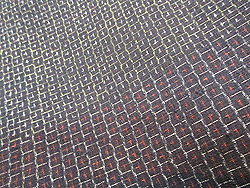 色変わり亀甲結城紬に雪中鹿の図名古屋帯