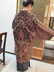 肉厚カシミールショールコート