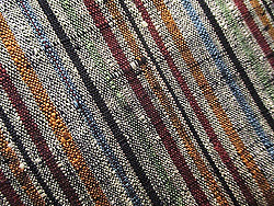 浦野縦縞紬名古屋帯