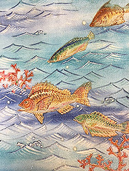 魚たちの海中散歩名古屋帯