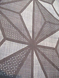 変り織麻の葉模様宮古上布