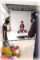 七五三のイメージ撮影