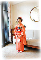 七五三7歳☆総絞りの祝い着