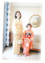 七五三7歳☆総絞りの祝い着