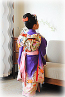 七五三7歳☆絵羽文様の祝い着