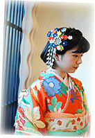 成人式前撮り撮影のお客様