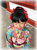 七五三のお参りへ