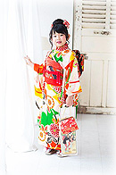 お嬢様とお母様の七五三