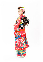 アンティーク振袖×ヘアサロンKINGDOM