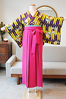 華やか、カラフルコーディネート