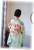 春の花々訪問着