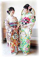 レトロな装いでご参列