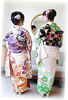 レトロな装いでご参列