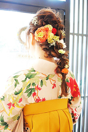 袴ヘアスタイル 着物レンタルの灯屋2 ブログ