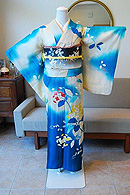 あじさいの着物