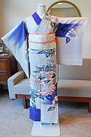 あじさいの着物