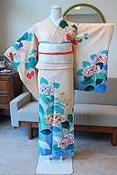 あじさいの着物