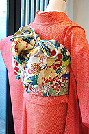 総絞り縮緬振袖