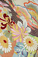 ◎特選◎大彦製白地古典文様振袖