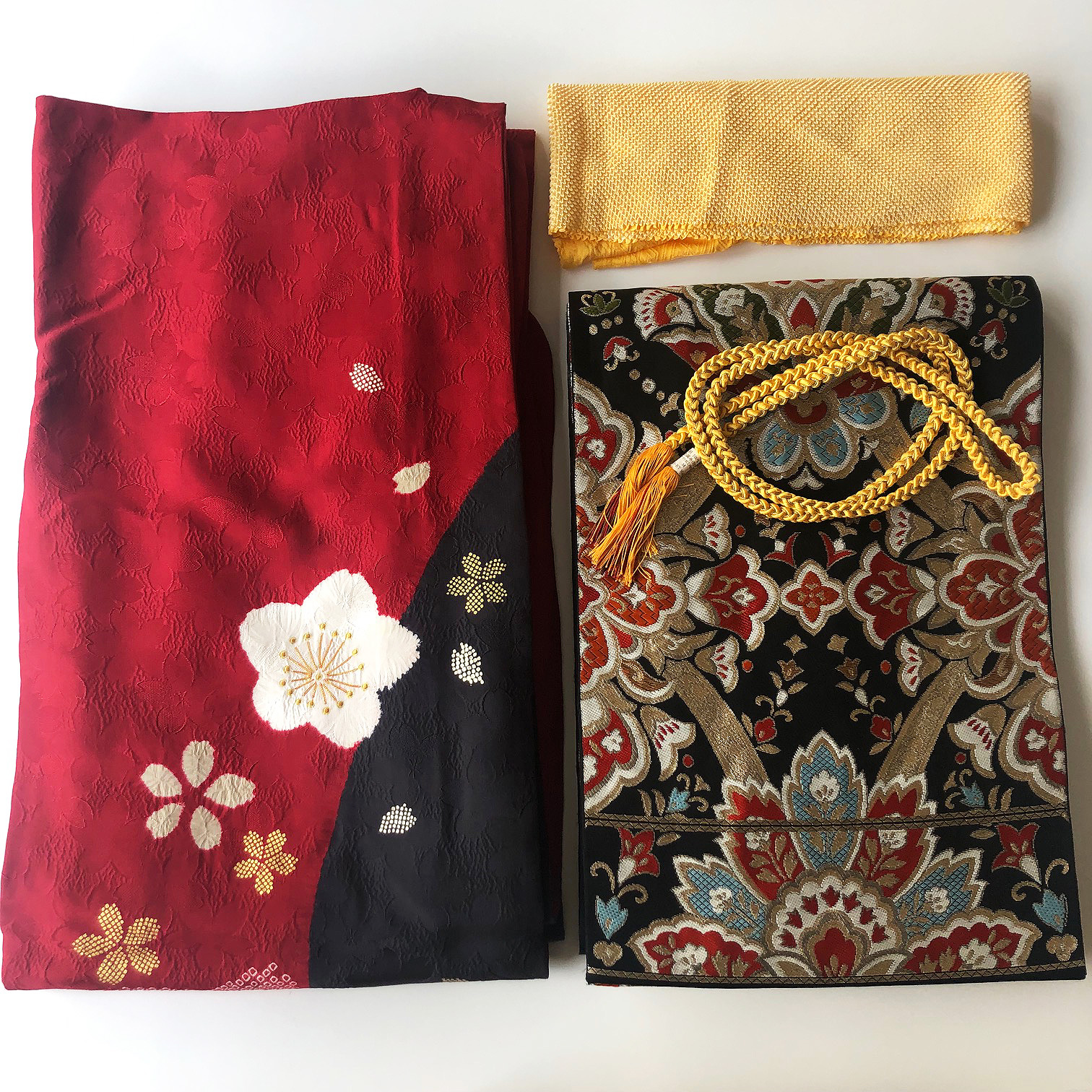 特価品 新品 丹後ちりめん 日本の絹 大柄 小紋 美しい着物 呉服 和装 コート素材正絹