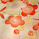 紋意匠縮緬地羽織　羽裏