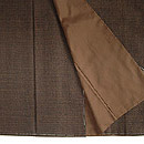 120亀甲結城紬　上前